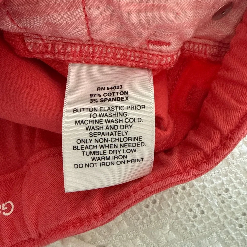 Gap Kids Girls 8 Coral Shorts